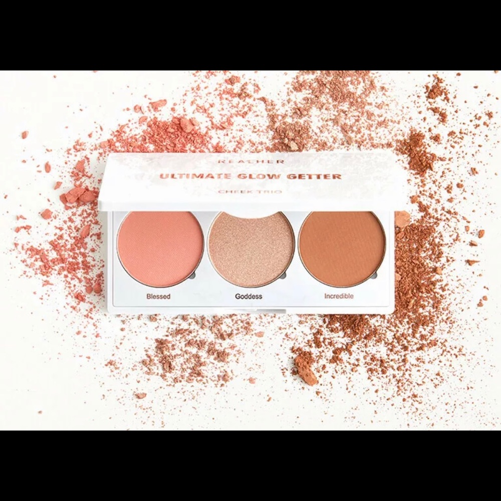 Realher Ultimate Glow Getter Cheek Trio Palette - Picture 2 of 6